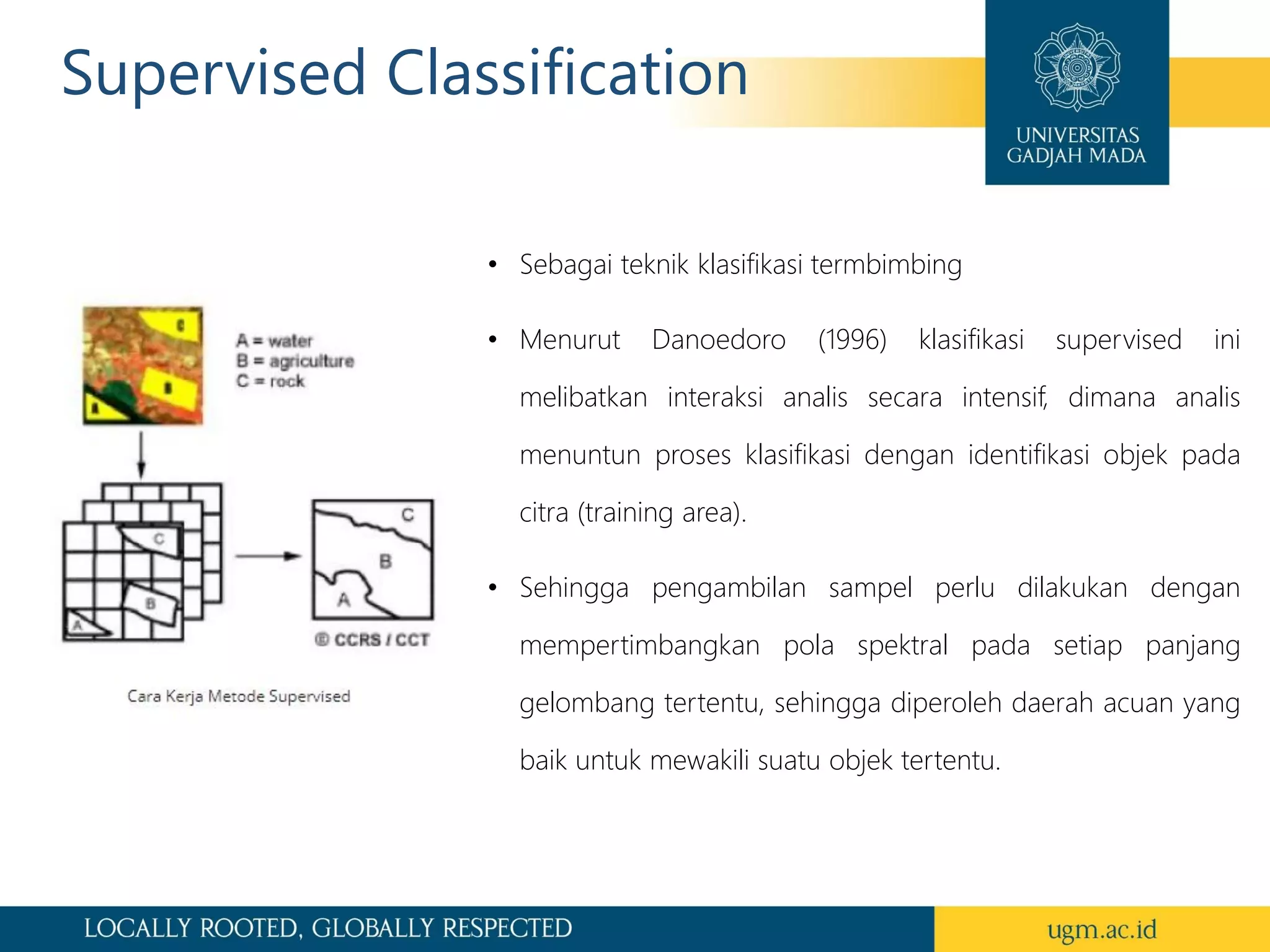 Supervised and Unsupervised Classifications | PDF