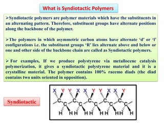 Sydiotactic Macromolecules | PDF