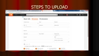 STEPS TO UPLOAD
 