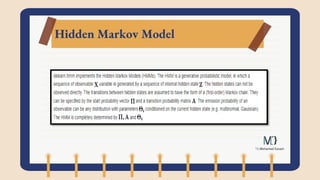 6.Hidden Markov Model | PPTX
