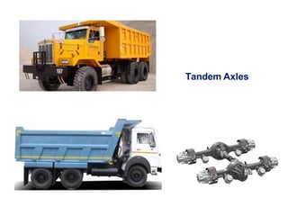 Tandem Axles
 