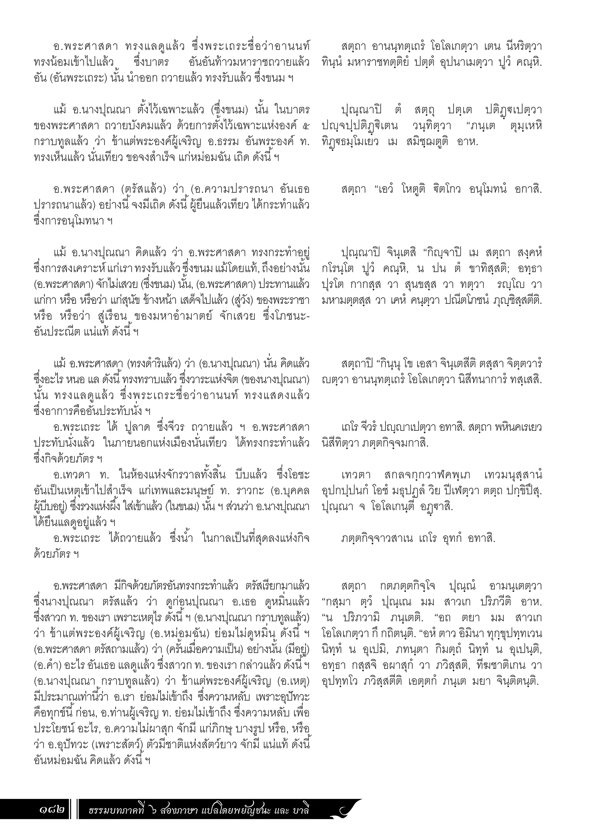 ธรรมบท ภาคที่ 6 แปลโดยพยัญชนะ ฉบับสองภาษา (ไทย-บาลี).pdf