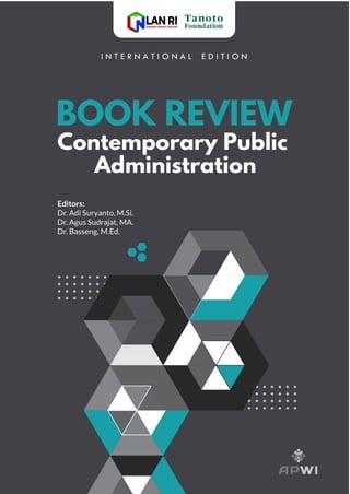 BOOK REVIEW :
Contemporary Public Administration
i
 