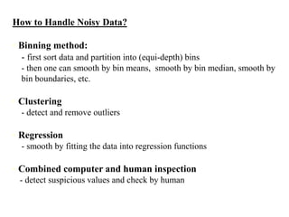 Pre-Processing and Data Preparation | PPT