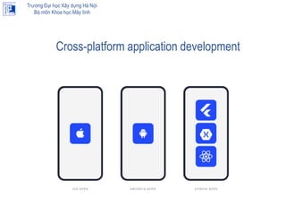 Trường Đại học Xây dựng Hà Nội
Bộ môn Khoa học Máy tính
Cross-platform application development
 