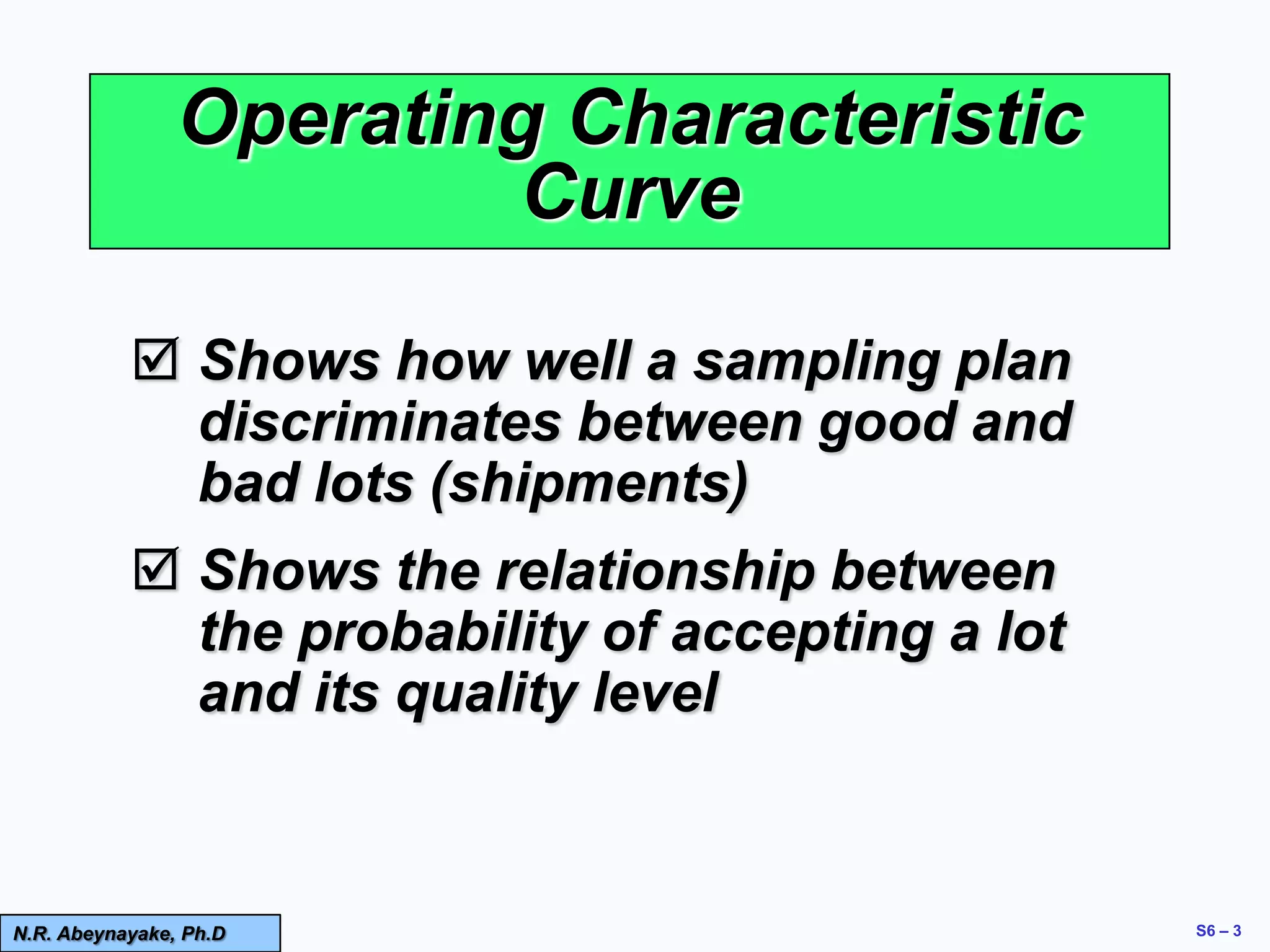 6. Sampling Plan Single Sampling.pdf