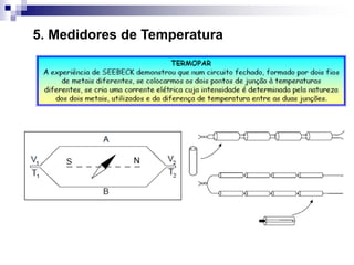 5. Medidores de Temperatura
 