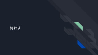 終わり
 
