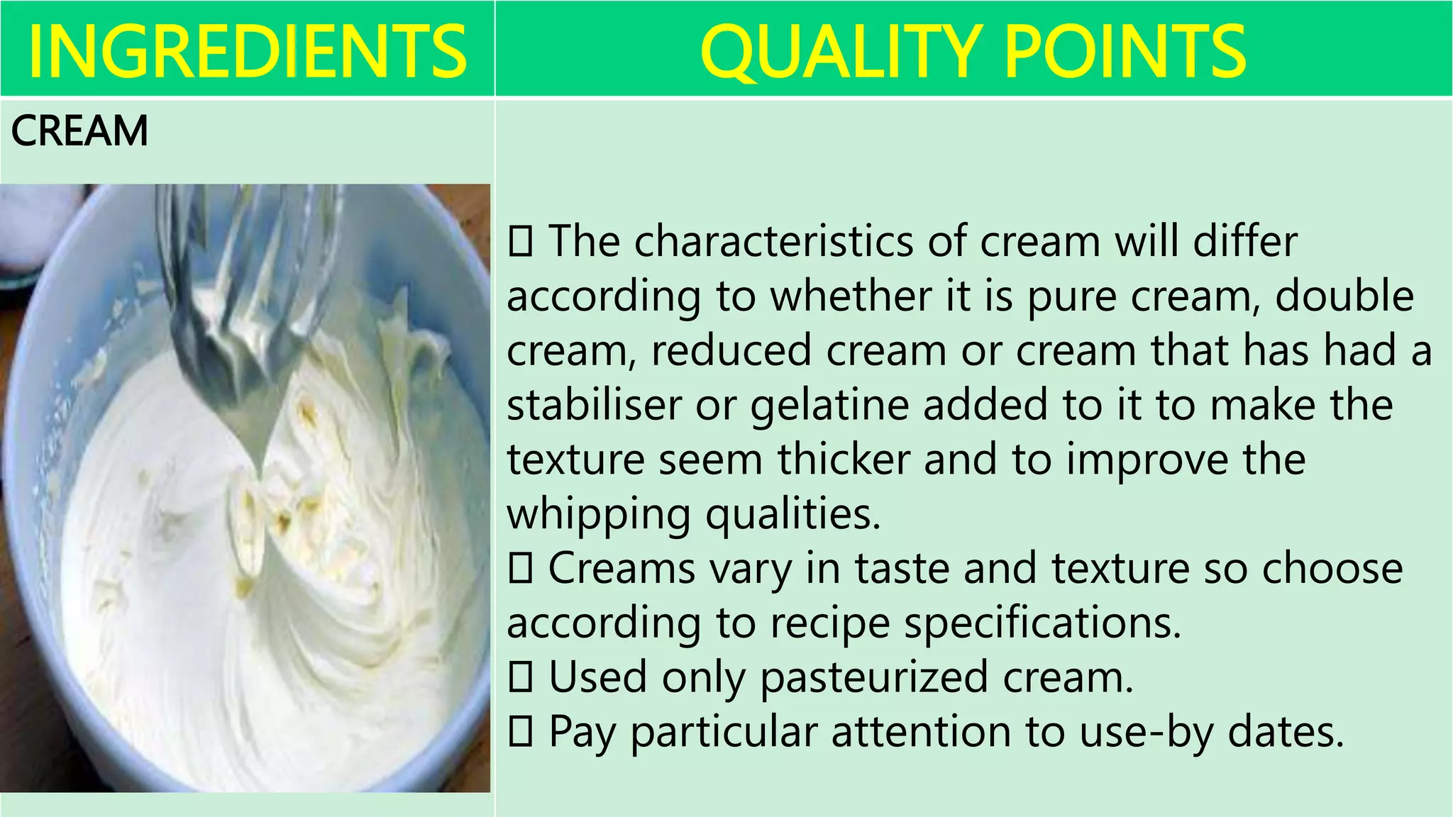 PREPARE DESSERTS | PPTX