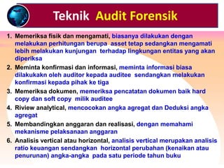 Forensic  Auditing _Training "FRAUD & INVESTIGATIVE AUDITING".