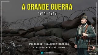 Professor Wellerson Barbosa
História e Atualidades
 