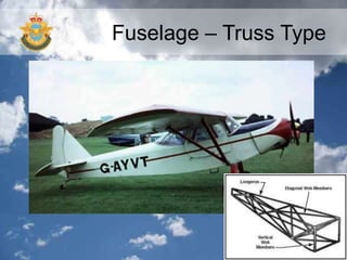Fuselage – Truss Type
 
