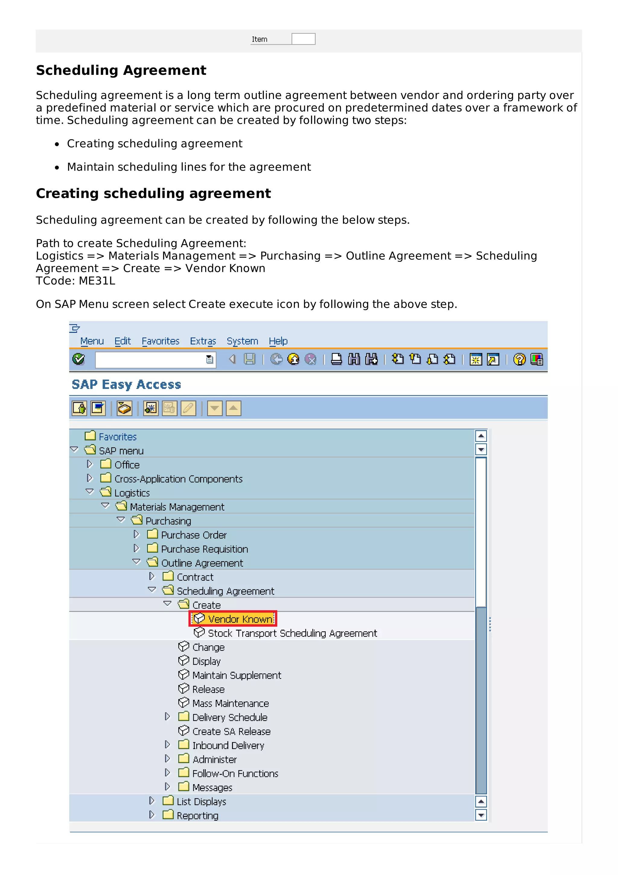 Print Scheduling Agreement Sap 87 - wp26fec