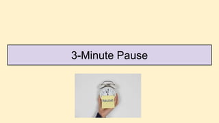 3-Minute Pause
 