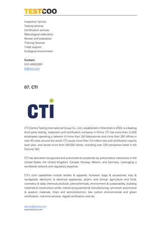 List of Best Inspection Company in China-Top 16 Quality Inspection ...