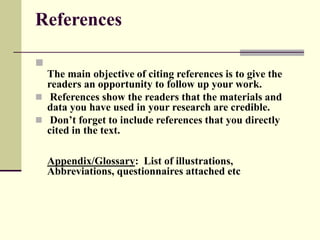 Main References prof Elective Technical Report Writing.ppt