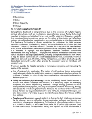 THE IMPACT OF SOCIAL FACTORS ON INDIVIDUALS DIAGNOSED WITH ...
