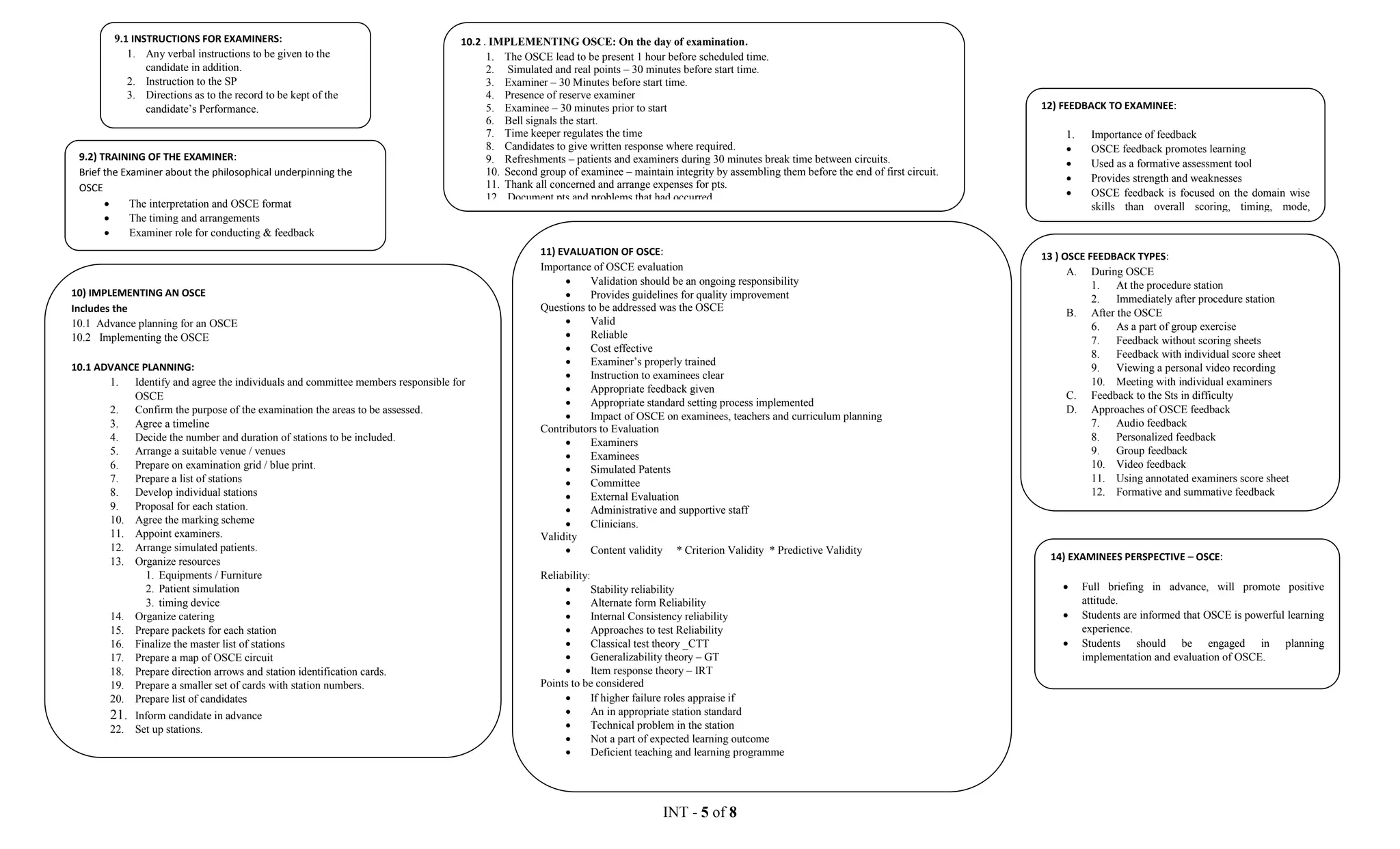 Osce Implementation Chart.pdf 6. OSPE - FOR MENTAL HEALTH NURSING (5th semester B.Sc Nursing students ...