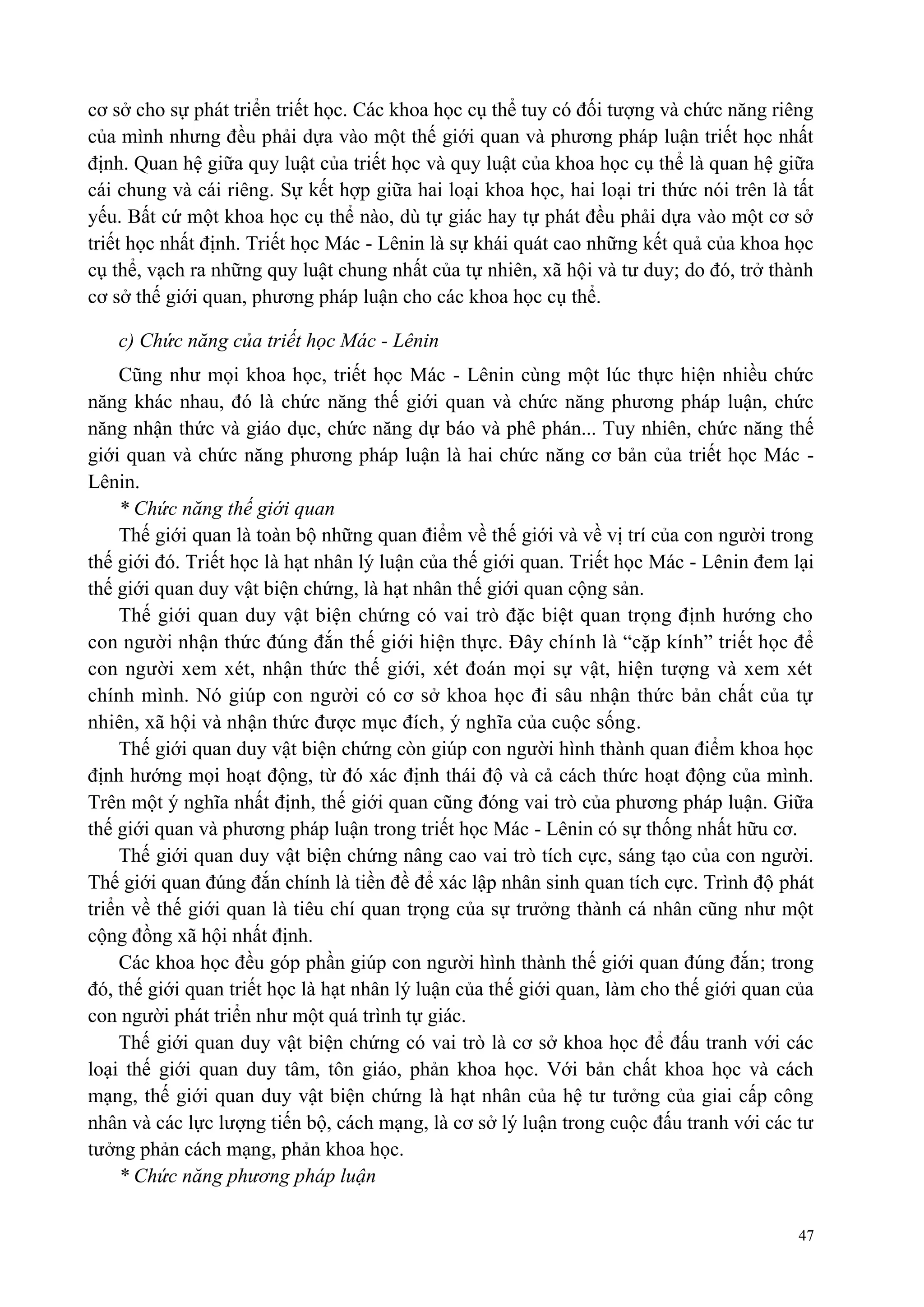 Giao trinh triet hoc mac lenin kh ng chuy n pdf
