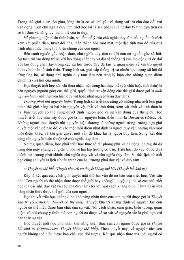 Giao trinh triet hoc mac lenin kh ng chuy n pdf