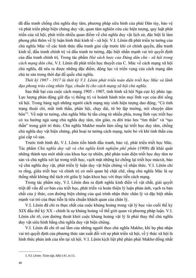 Giao trinh triet hoc mac lenin kh ng chuy n pdf