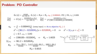 PI,PD PID Controllers with problems التحكم الخطى | PPT