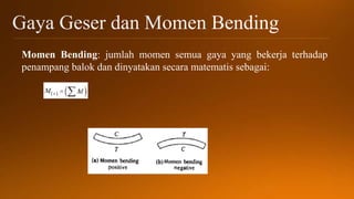 6. Mekanika Bahan - Geser dan Bending Pada Balok.pptx