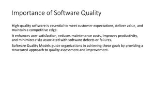 6. Software Quality Models for quality assurance.pptx
