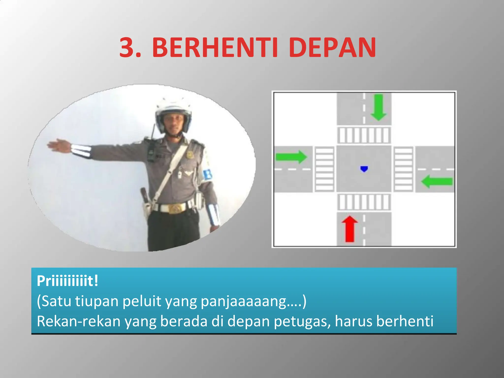 MATERI GATUR LANTAS (GERAKAN PENGATURAN LALU LINTAS) | PPTX
