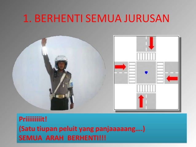 MATERI GATUR LANTAS (GERAKAN PENGATURAN LALU LINTAS) | PPTX