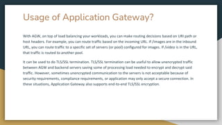 6.Application Gateway by Techserverglobal | PPTX