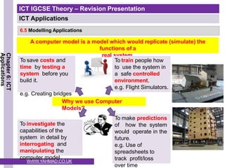 Computer Modelling Igsce ICT Applications convertido.pptx (Stage 10) | PPTX