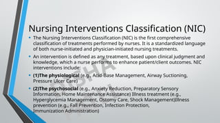 Nic Classification 6.1 CLINICAL KNOWLEDGE AND DECISION MAKING.pptx