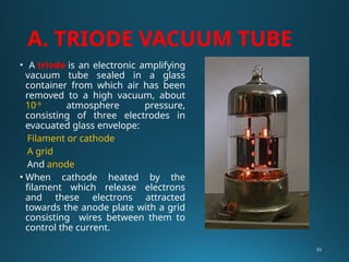 Triode In Electronics 6. HIGH FREQUENCY GENERATIORS AND RECTIFICATION.pptx by Ravindra Kumar.pptx