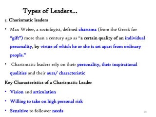 Charisma Types 6. Leading health care. Health services ppt | PPTX