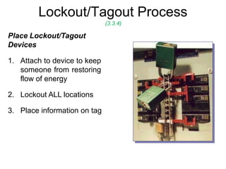 Lock-Out-Tag-out................................. | PDF