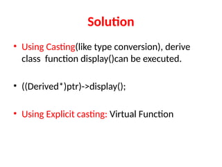 6. Virtual base class.pptx and virtual function | PPTX