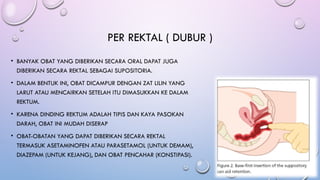 Rute pemberian obat-FARMASETIKA untuk mahasiswapptx | PPTX