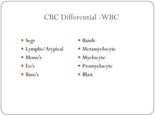 6. Blood cell indices in hematology ppt | PDF