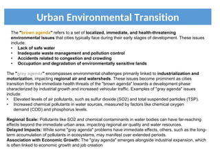 Urbanization and Environment-How Urbanization Happen. | PDF