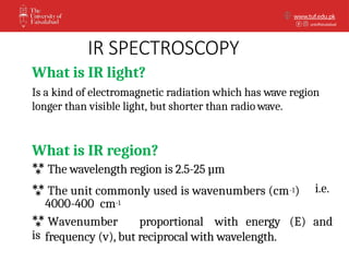 Infrared Rays Powerpoint 6. Infrared Spectroscopy_copy powerpoint (1).pptx