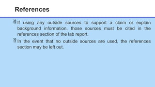 ppt. Write a lab report unimed 2025.pptx
