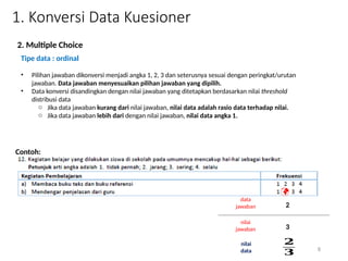 Tipe Data Rasio 6. Rapot mutu dan analisis data mutu.pptx