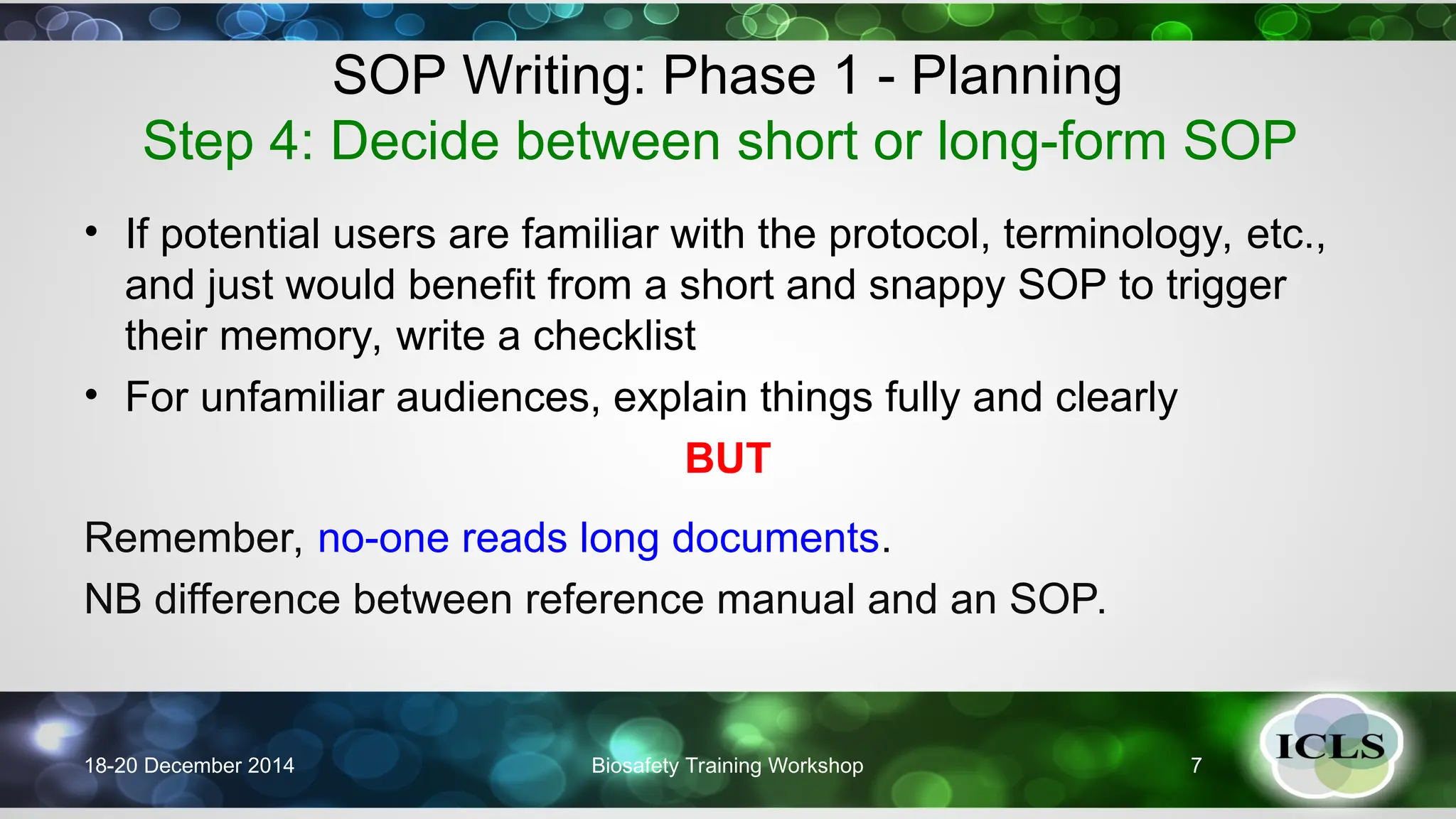 6 Standard Operating Procedures Writing Ppt