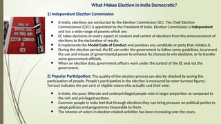 Electoral Politics in India and its characteristics.pptx