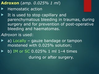 6. Pr_Cl_Drugs wich affect to blood system.pptx