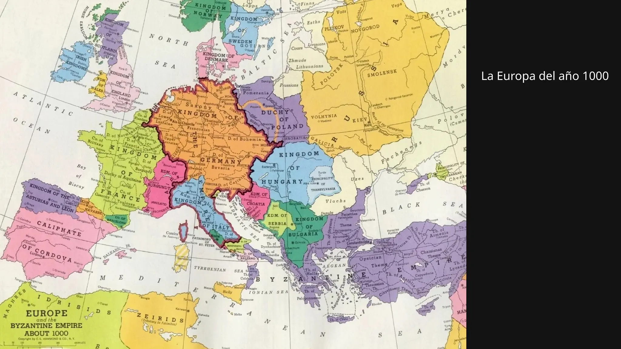 La Europa del año 1000
 