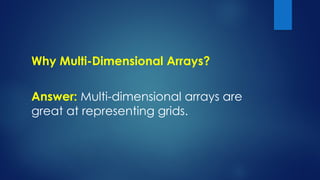 Introduction to Multi-dimentional array.pptx
