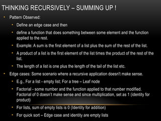 Recursion.pptx-recursion in functional language | PPTX