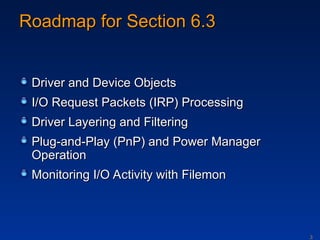 Device management in windows io processing | PPT